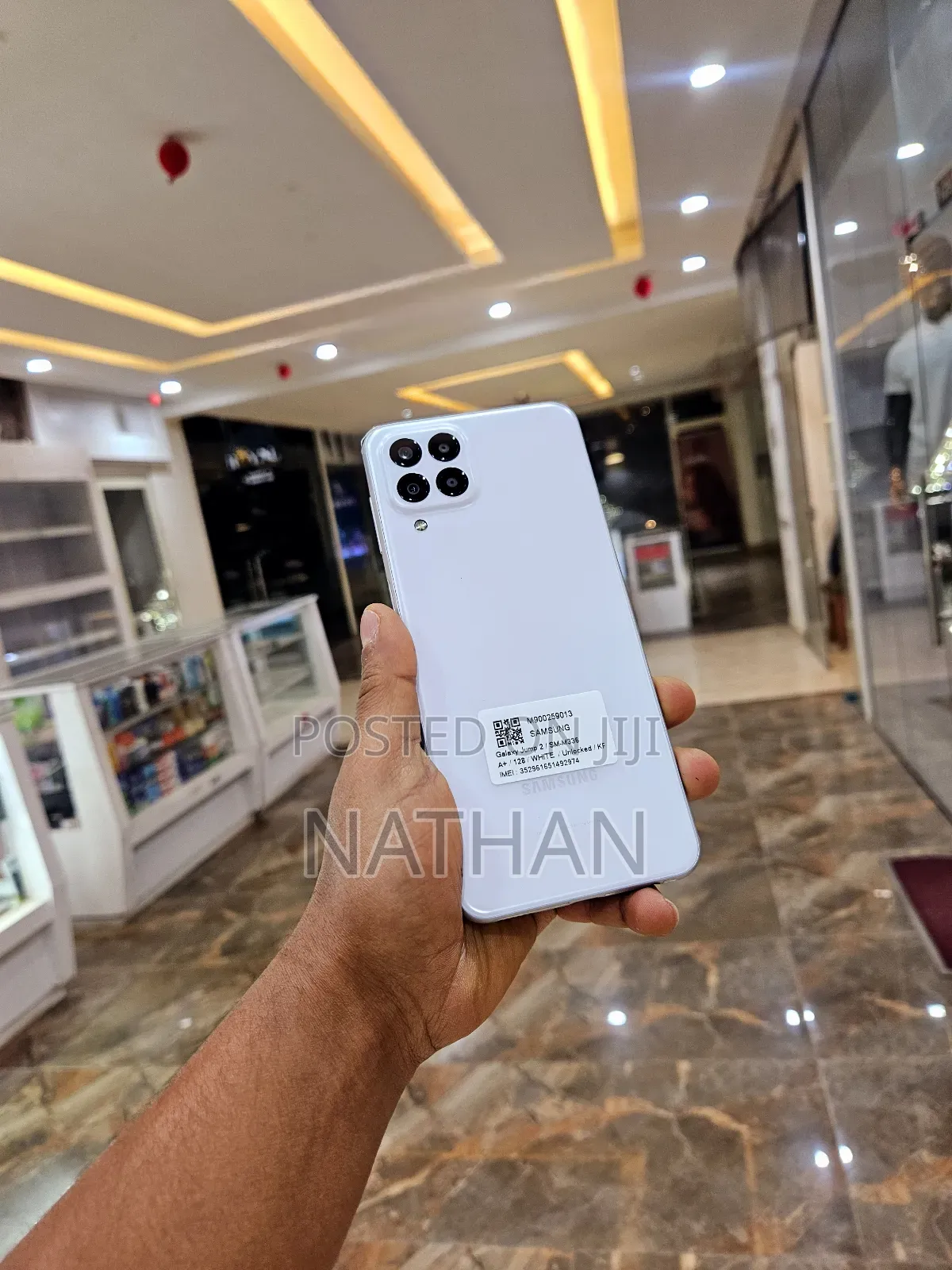 New Samsung Galaxy M33 128 GB White