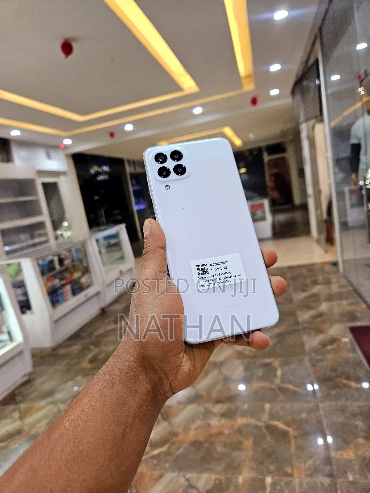 New Samsung Galaxy M33 128 GB White