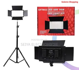 Camera Light Led 600 Light for Photography With Stand Adjustment
