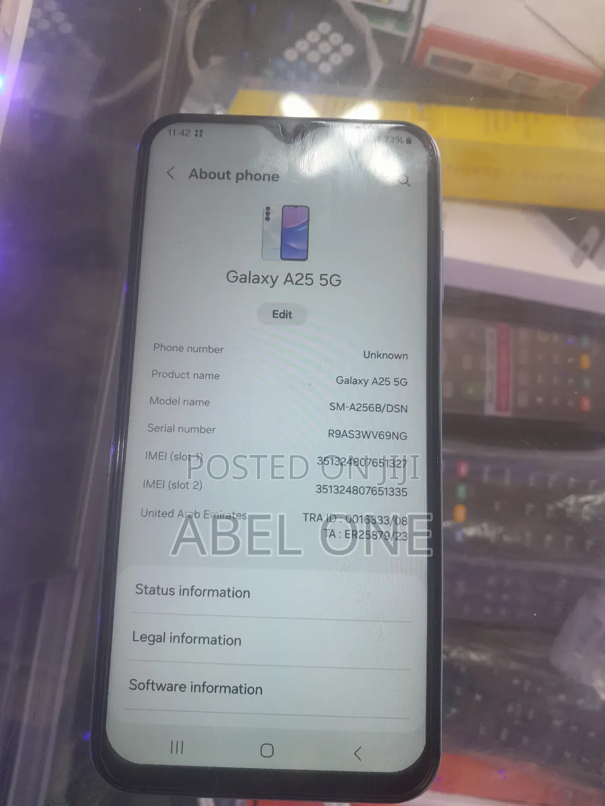 New Samsung Galaxy A25 256 GB