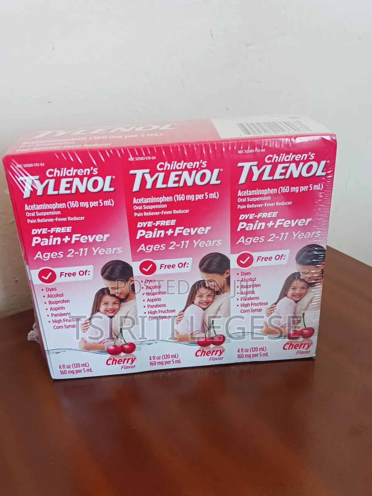 Children's Tylenol Dye Free Oral Suspension