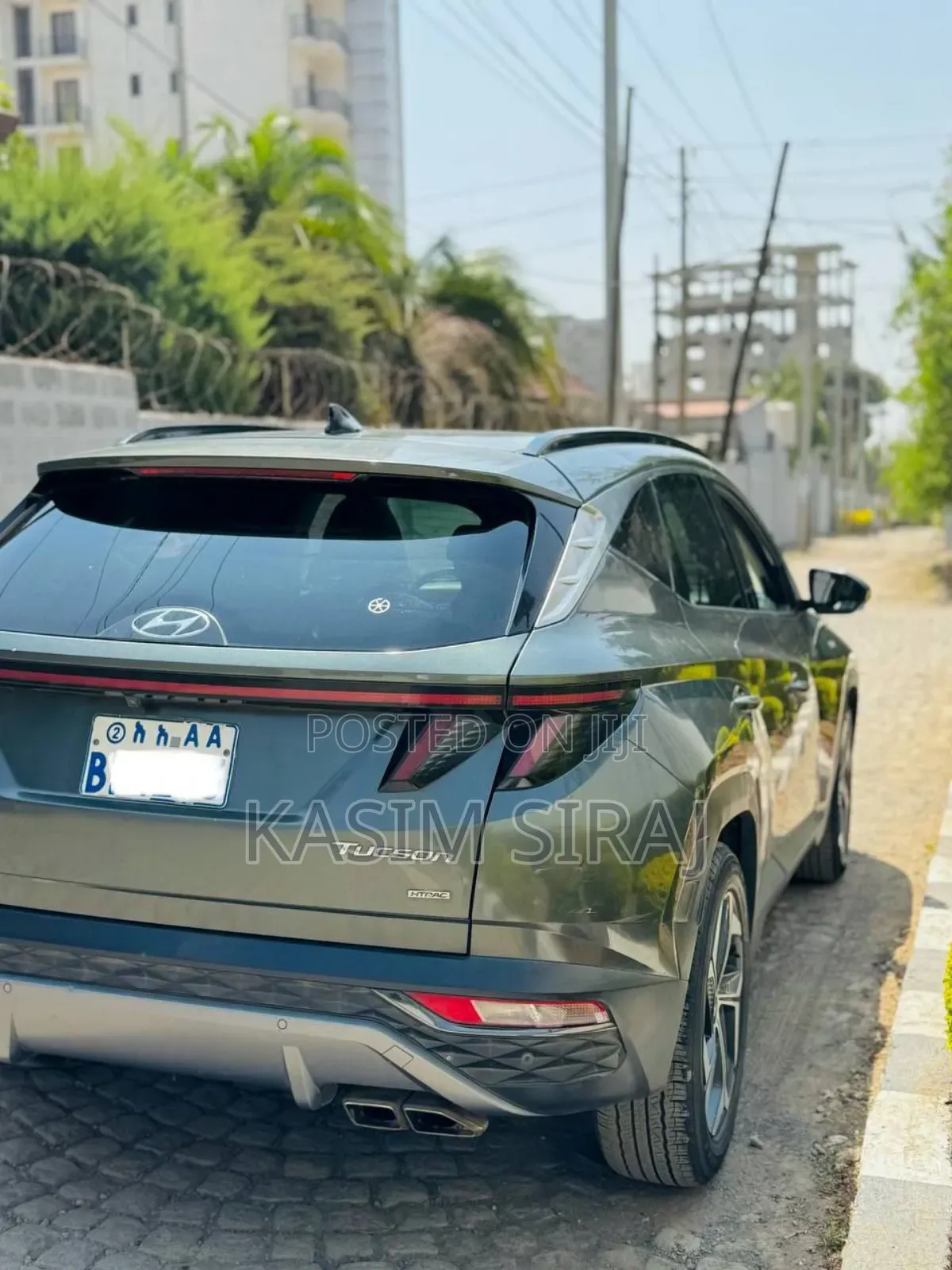 Hyundai Tucson Limited 2021 Gray