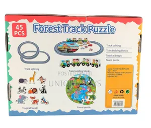 Farm Wooden Set 3-in-1: Train | Animals | Puzzle