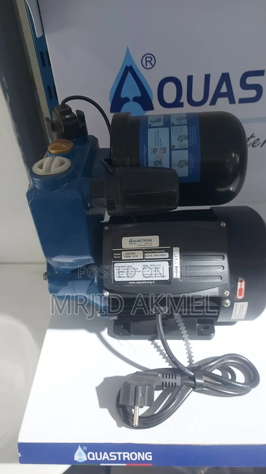 Aquastrong Puster Pump 1hp Head 45m