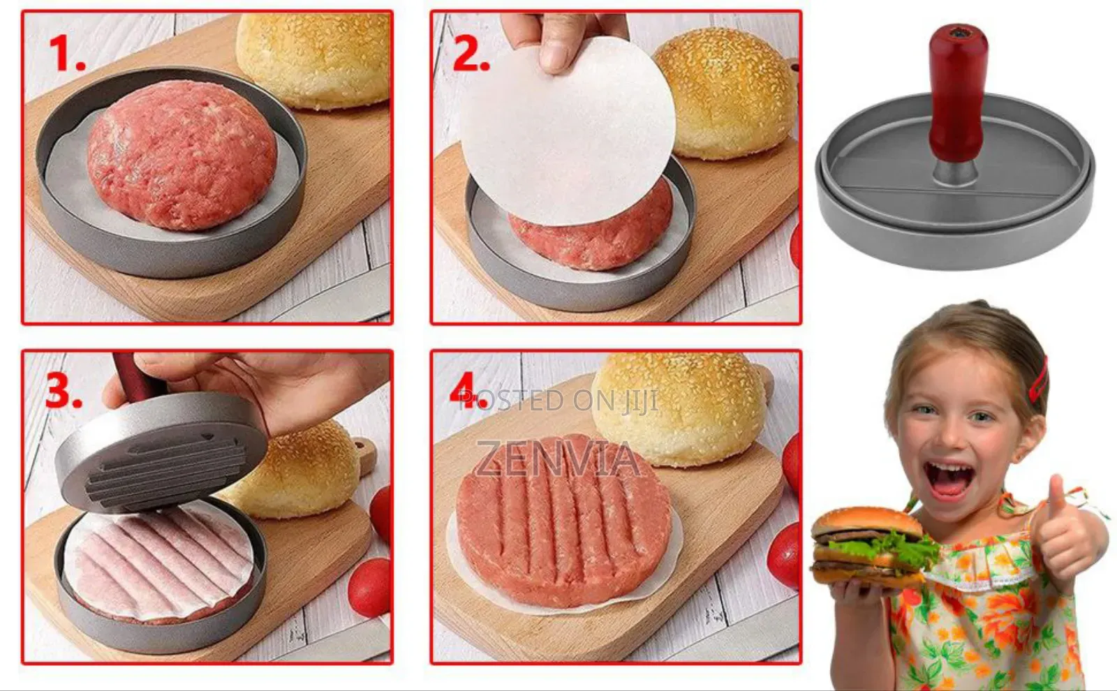 Burger Press /🔴Free Delivery/