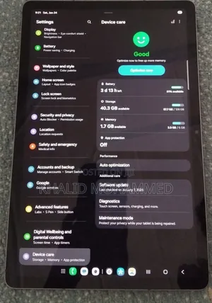 New Samsung Galaxy Tab S9 FE 128 GB Silver