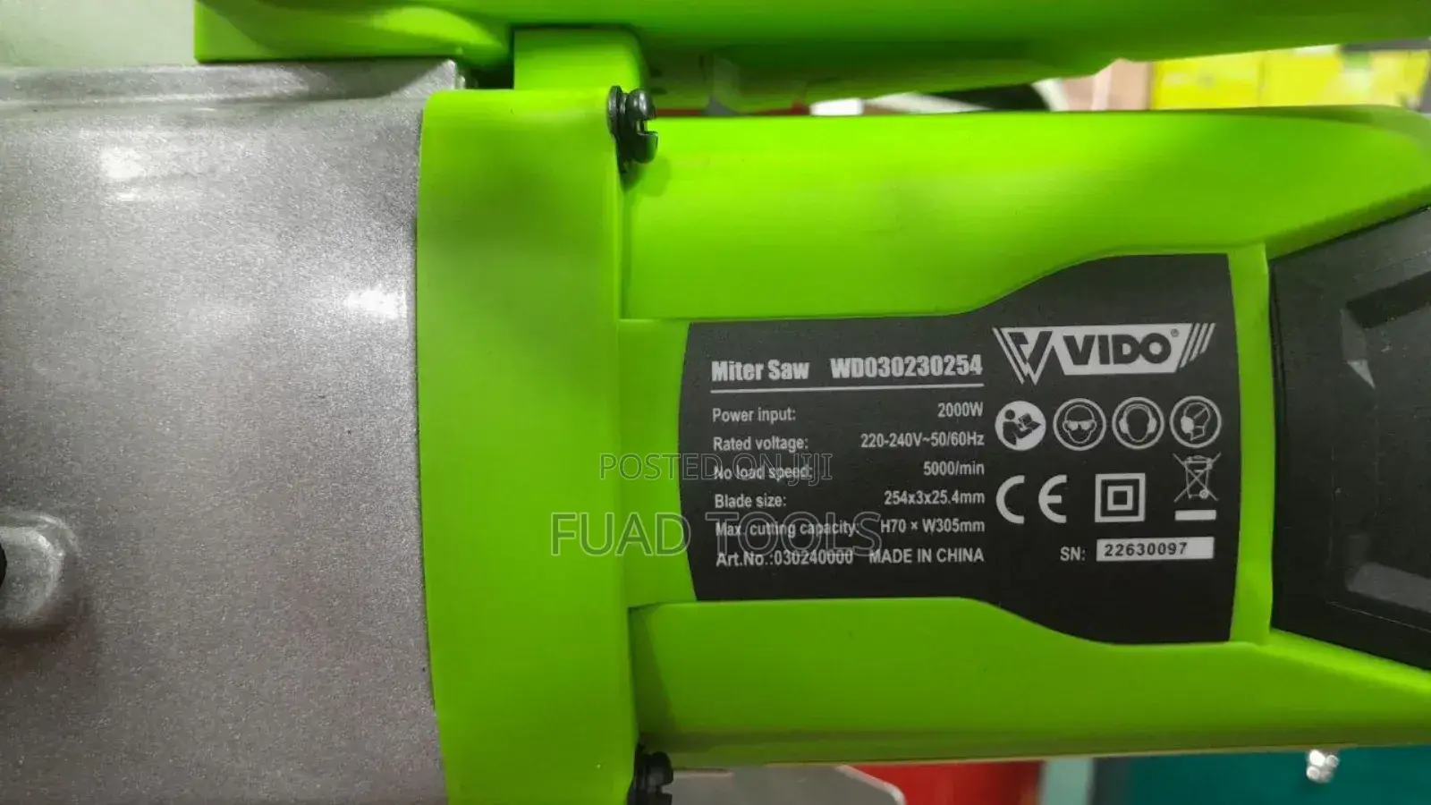 Vido Sliding Miter Saw