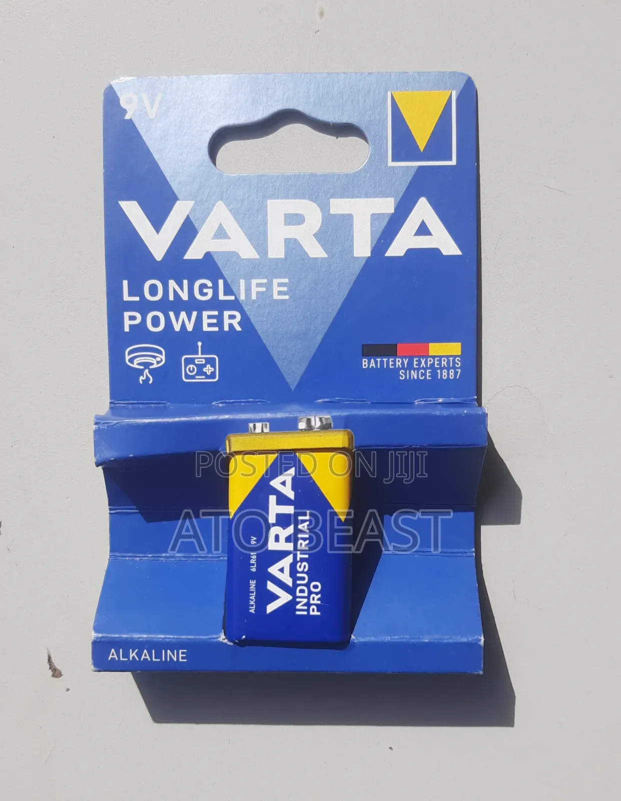 Varta Longlife Power 9v Alkaline Battery