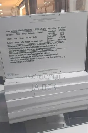 New Samsung Galaxy Tab S9 FE 128 GB Black