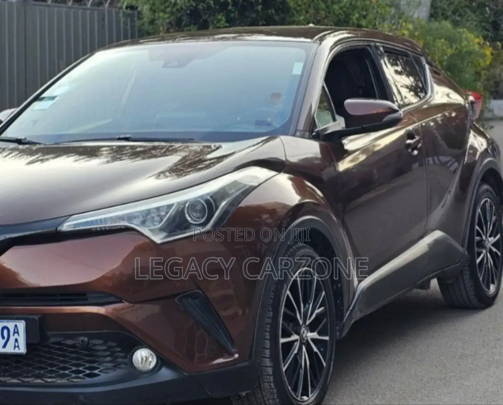 Toyota C-HR 2017 Red