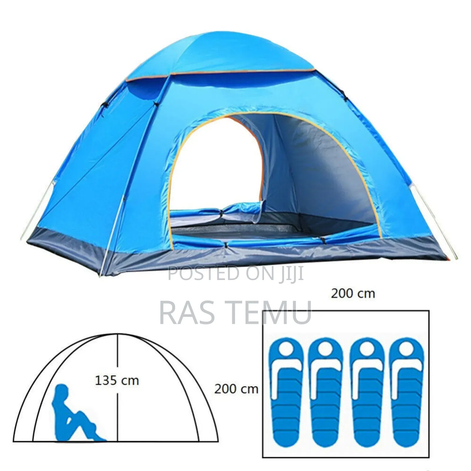 የጉዞ ድንኳን (Automatic Tent)