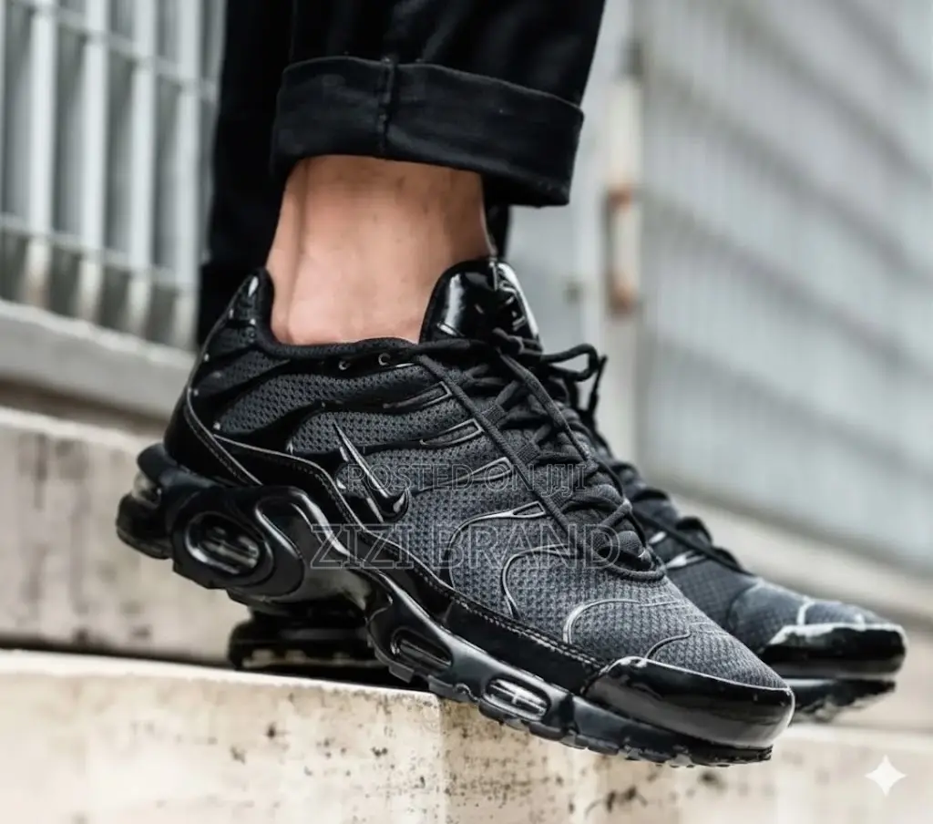 Original Nike Air Max Tn Triple Balck Shoes