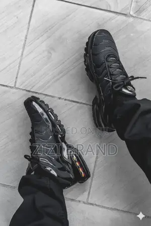Original Nike Air Max Tn Triple Balck Shoes