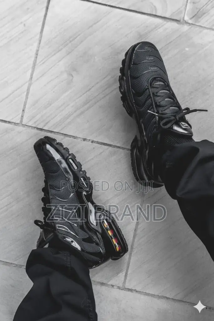 Original Nike Air Max Tn Triple Balck Shoes