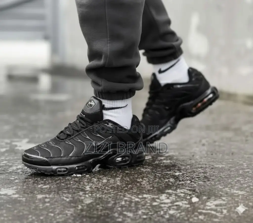 Original Nike Air Max Tn Triple Balck Shoes