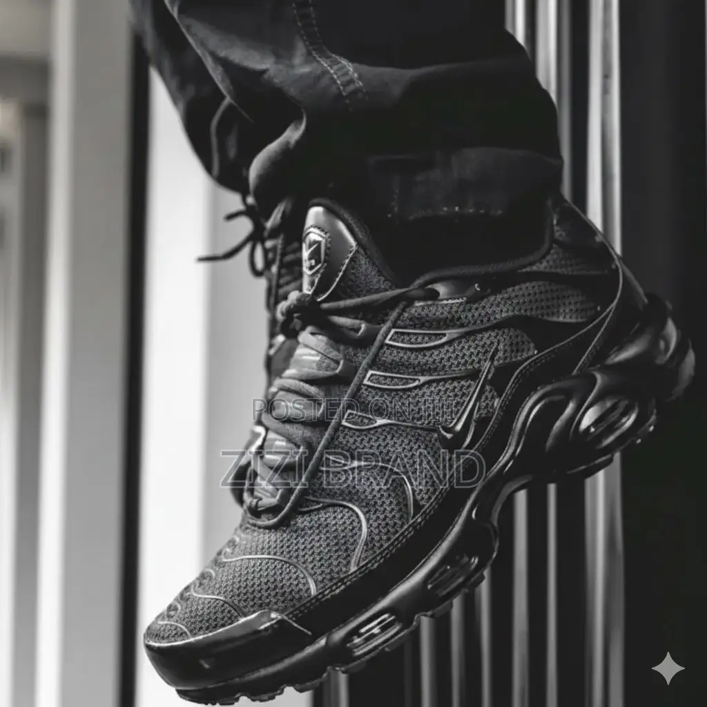 Original Nike Air Max Tn Triple Balck Shoes