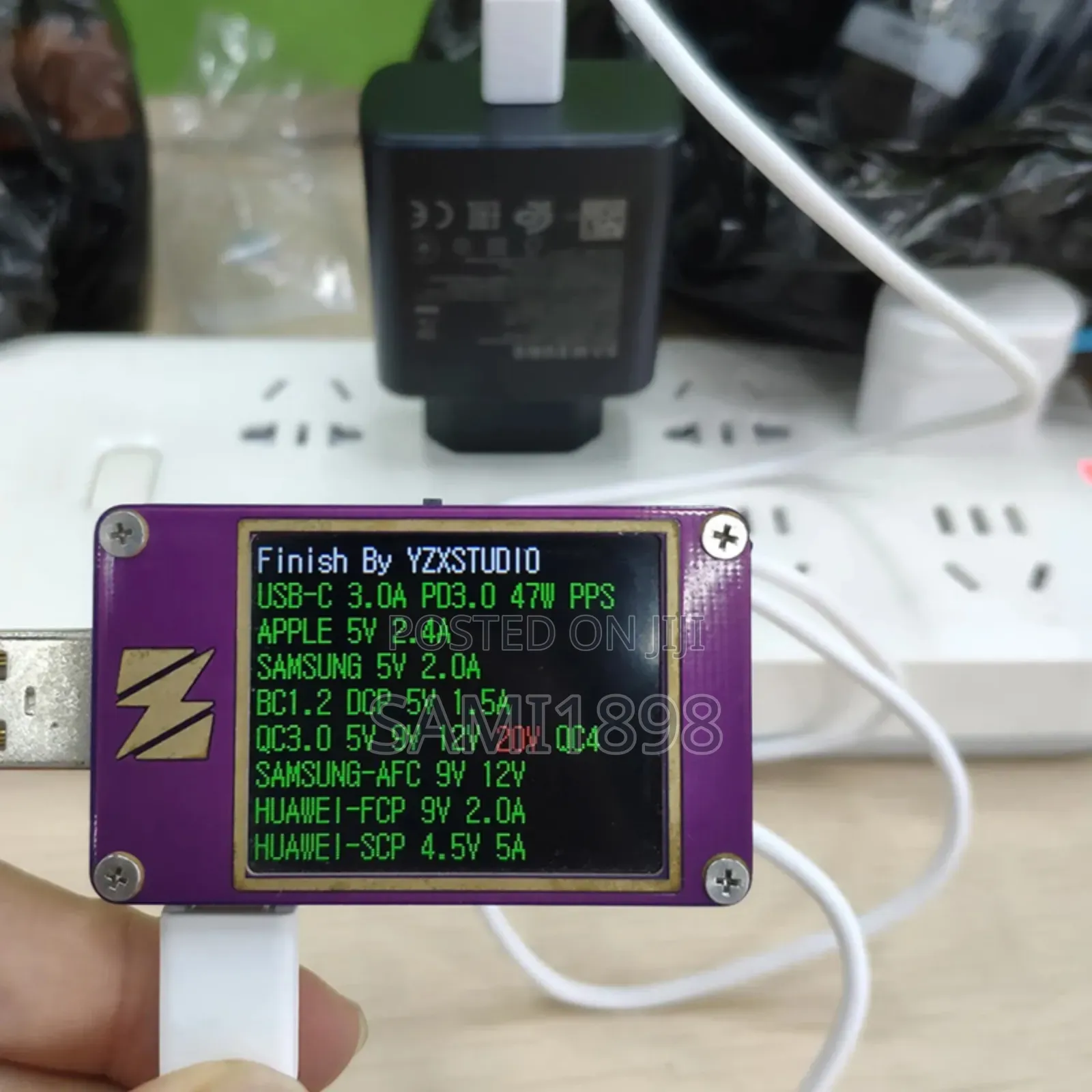 “Original Samsung 45w Fast Charger – Type-C, Eu/Us Adapter ”