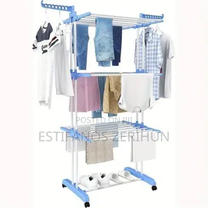 Three Layer Clothes Hanger Rack