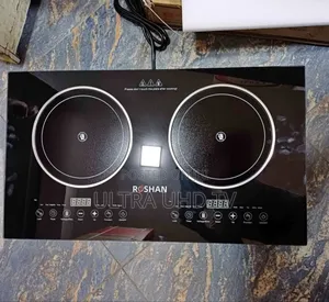 Roshan Digital Touch Stove, Likely an Induction or Ceramic Cooktop.