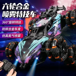 Alloy Spray Music Lighting Rc Stunt Car (360° Drift)