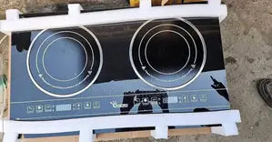 Gelinjie Double-Burner Electric Ceramic Touch Stove.Features Digital