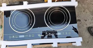 Gelinjie Double-Burner Electric Ceramic Touch Stove.Features Digital