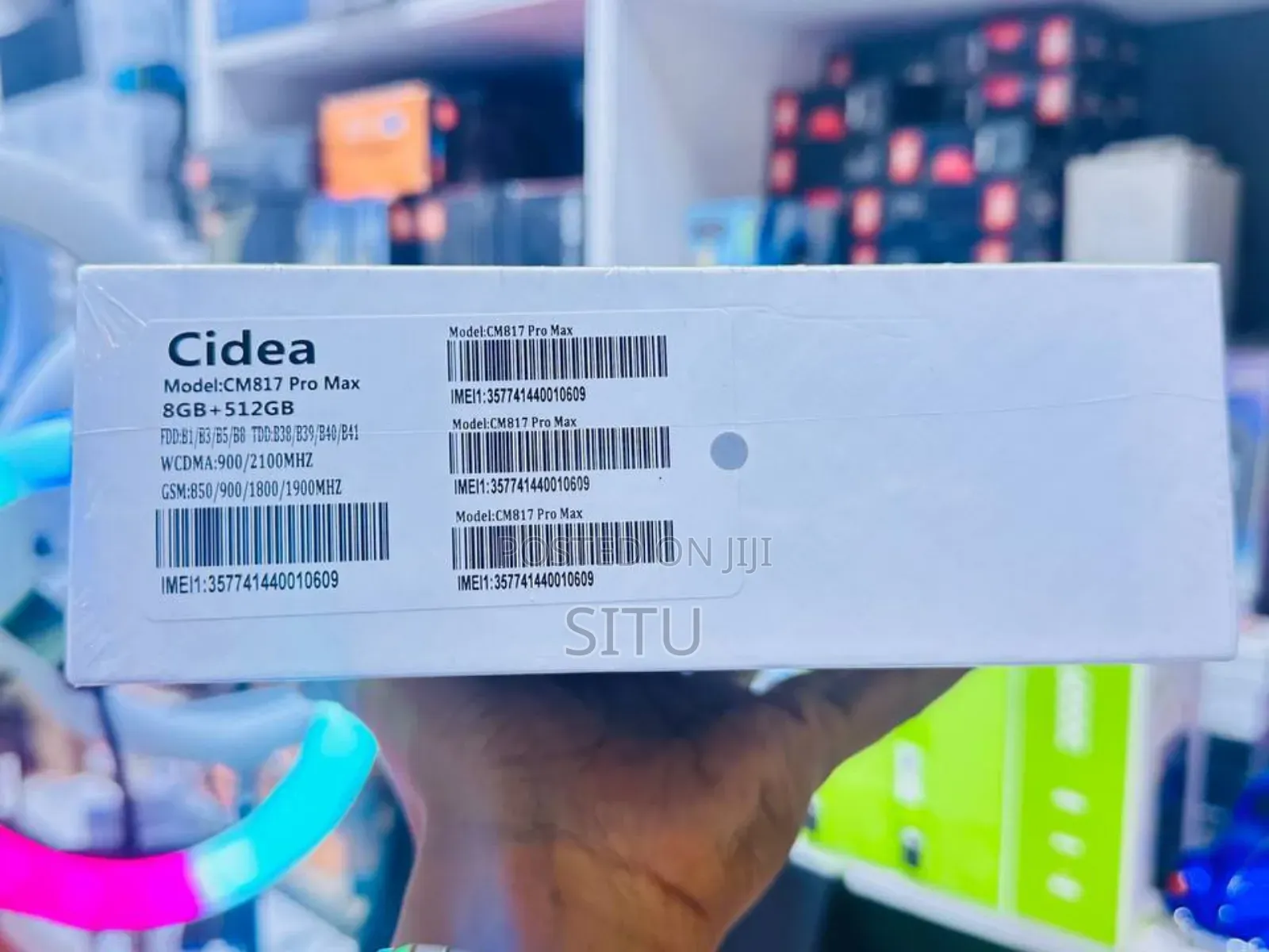 New C idea CM828 512 GB Black