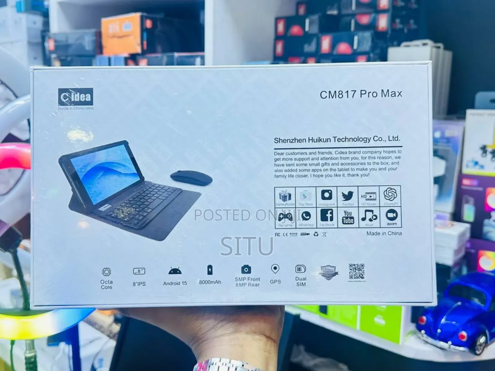 New C idea CM828 512 GB Black