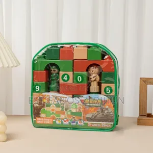 88 Piece Kids Educational Building Blocks Set