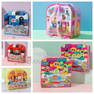 88 Piece Kids Educational Building Blocks Set