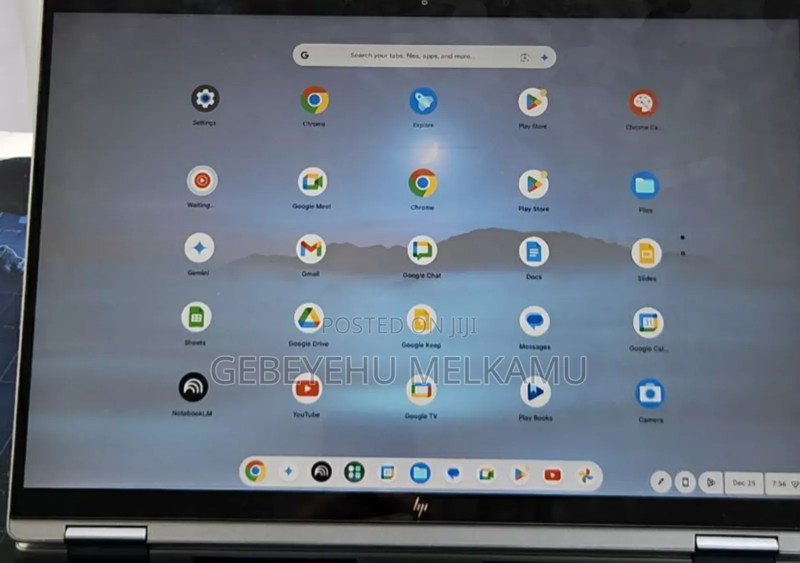 New Laptop HP Chromebook 8GB Intel SSD 256GB