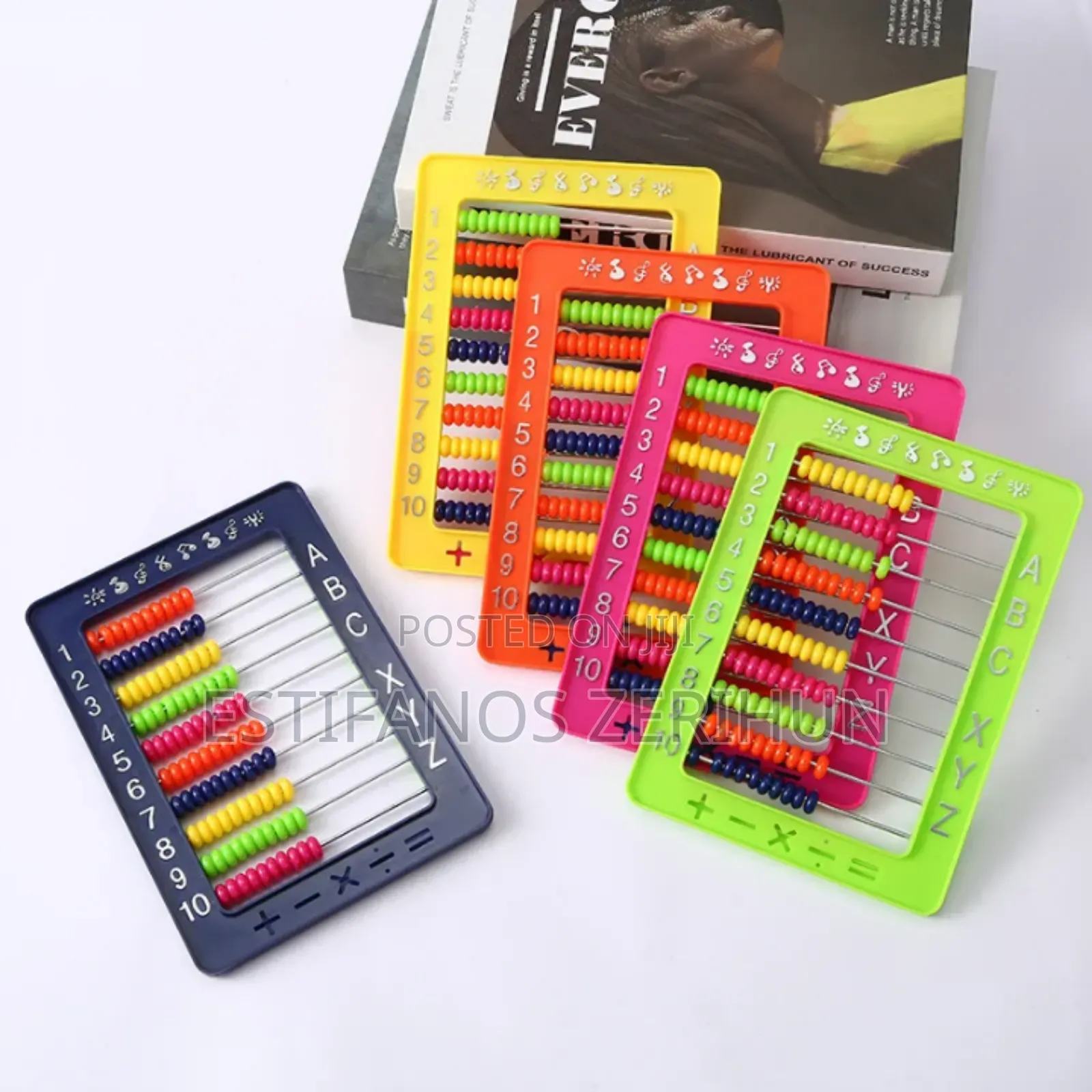 Elephant Shaped Kids Abacus Toy