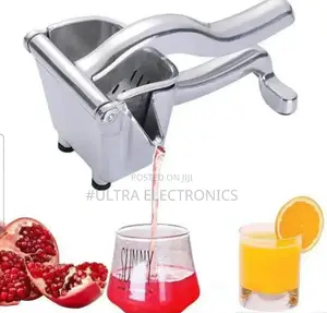 Manual, Heavy-Duty Hand Press Fruit Juicer, Typically Made From