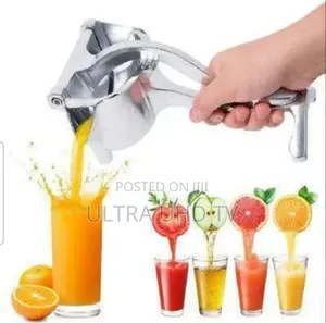 Manual, Heavy-Duty Hand Press Fruit Juicer, Typically Made From