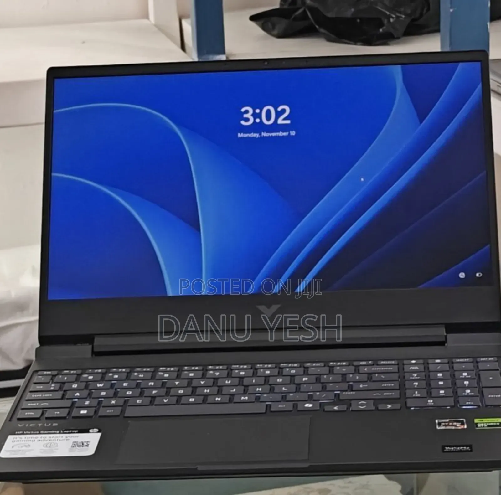 New Laptop HP Victus 15 16GB AMD Ryzen 7 SSD 512GB