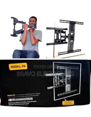 P6 Full Flexible Tv Wall Mount – Strong, Adjustable !