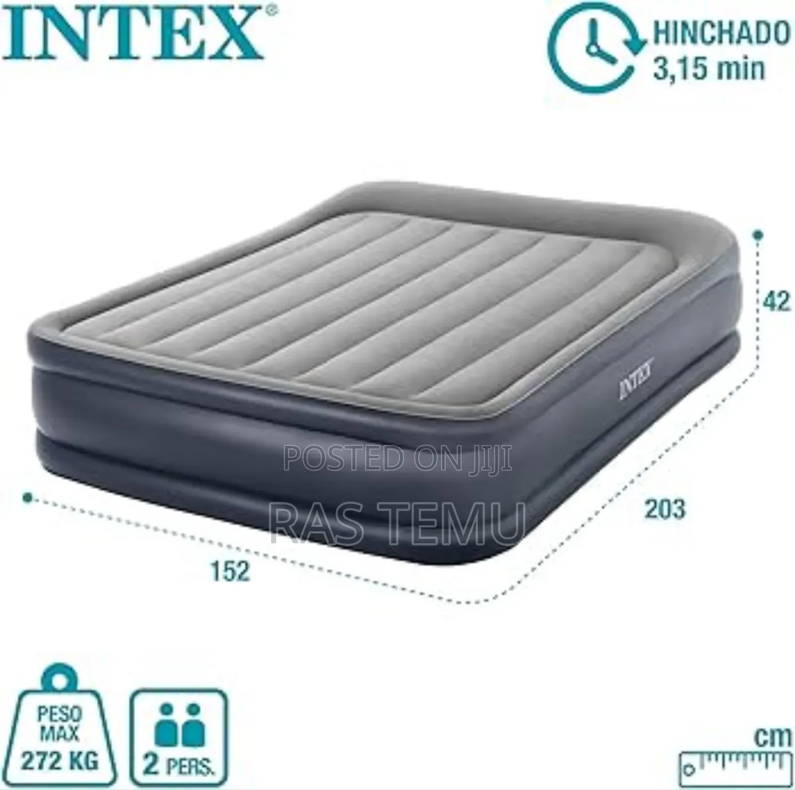 Intex Air Matters(የሚነፋ ፍራሽ)