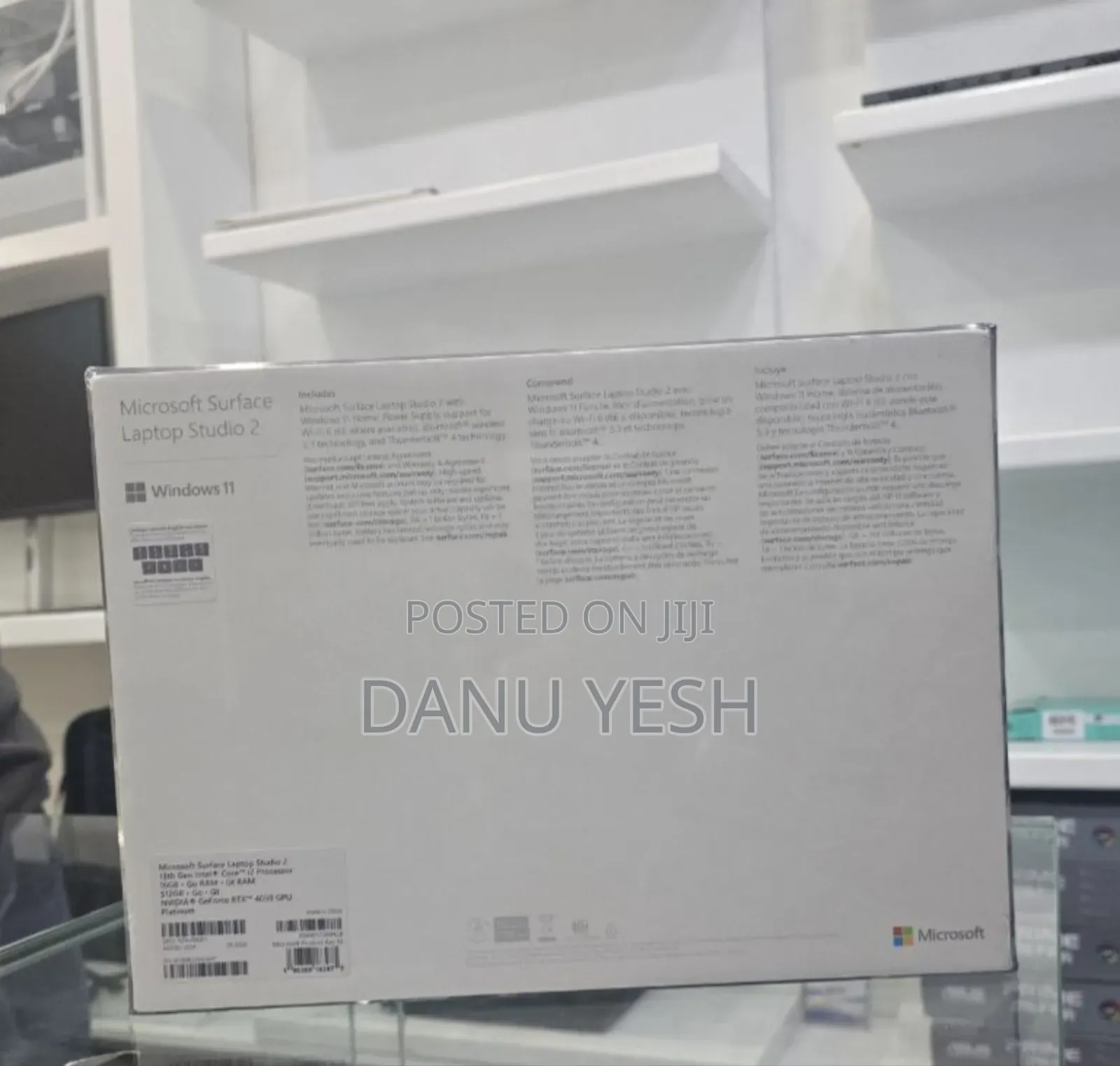 New Microsoft Surface Laptop Studio 2 16GB Intel Core I7 SSD 512GB