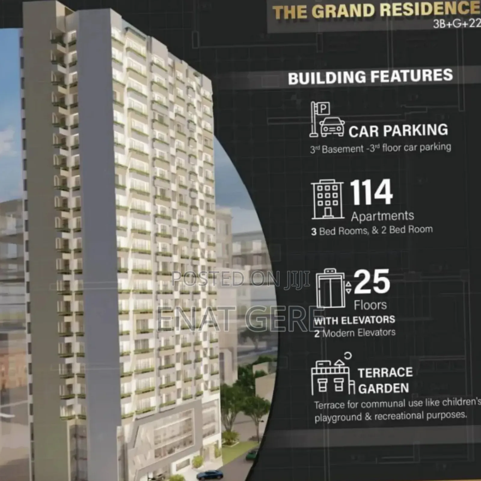 3bdrm Apartment in Seken, Bole for sale