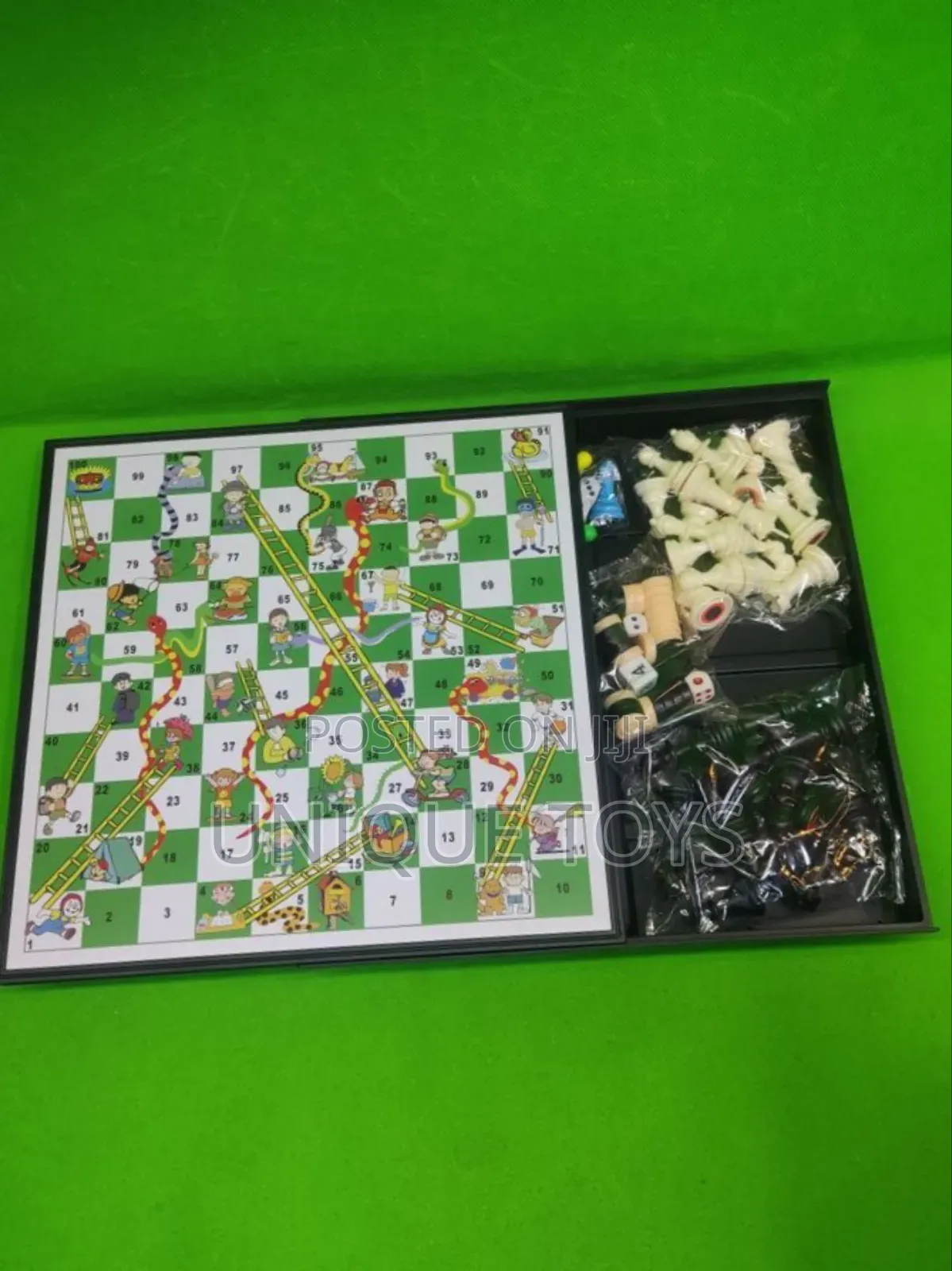 4-in-1 Magnetic Board Game Set