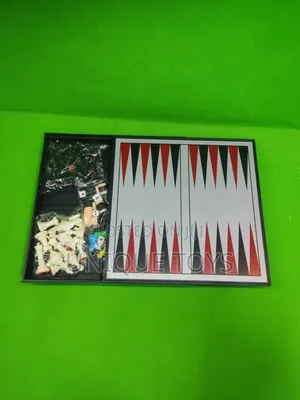 4-in-1 Magnetic Board Game Set