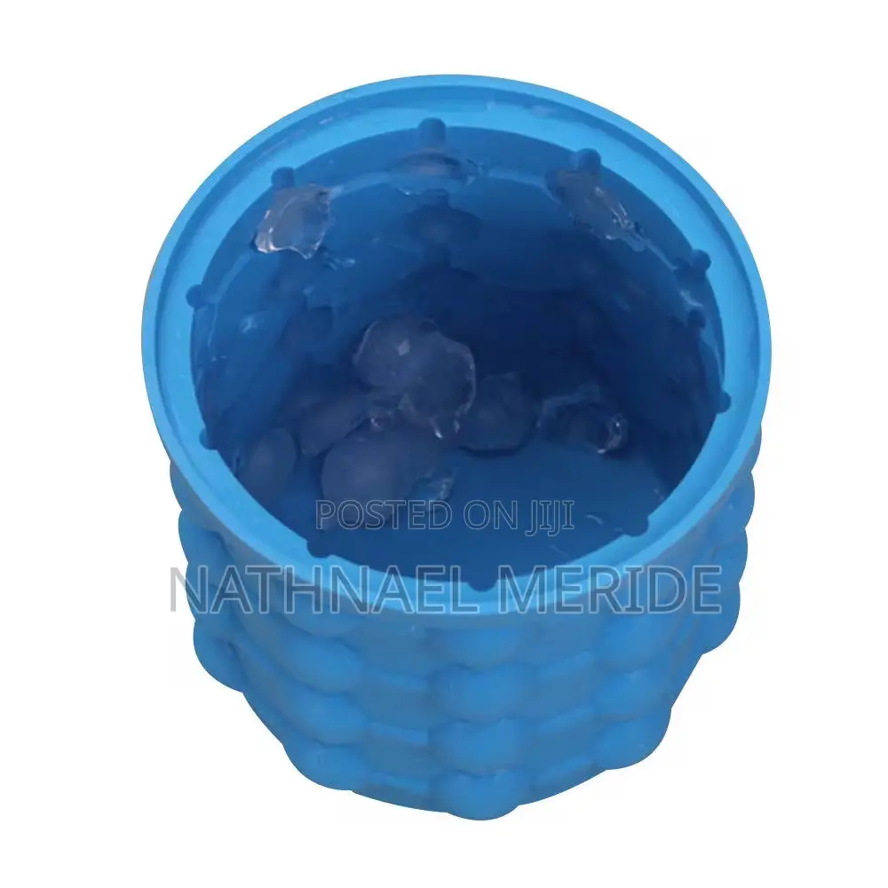 Ice Cube Maker Genie 2 በ 1የበረዶ መስሪያ እና ማቅረቢያ