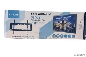 Flat Tv Wall Mount 32”–75” – Strong, Slim Space-Saving!