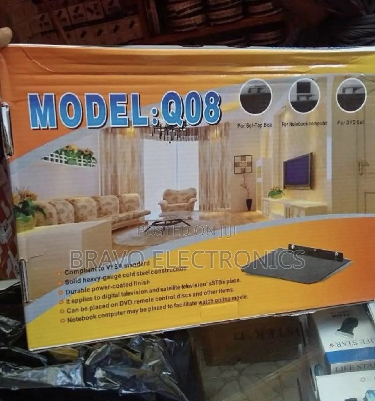 Receiver Stand / Receiver Wall Mount – Strong, Neat Space-Saving