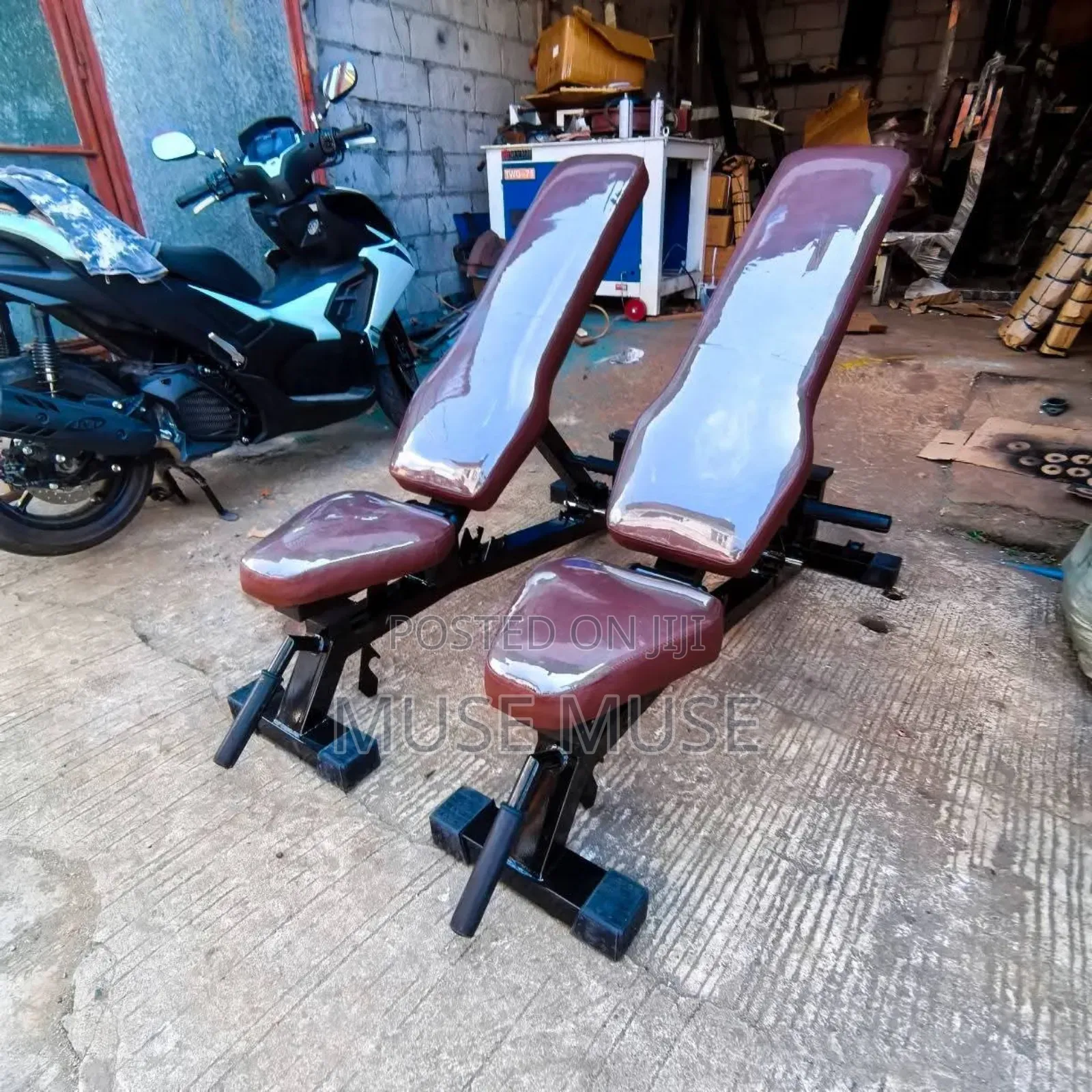 ፡ተለያዮ የጂም እቃዎች በጥራት እናቀርባለን ሙሉ ጂም እንገነባለን