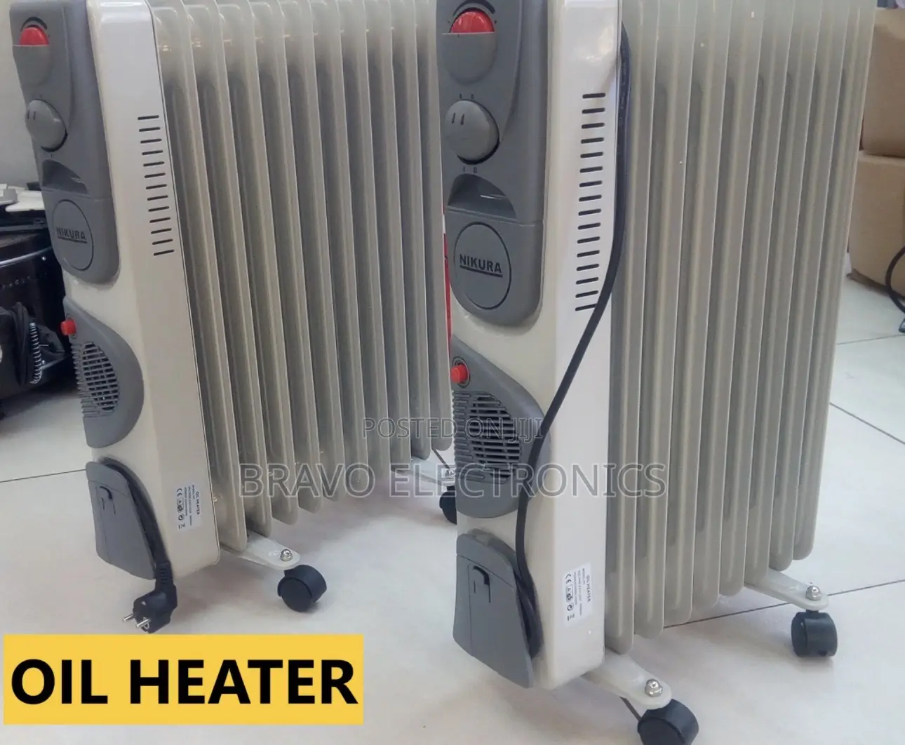 Oil-Filled Room Heater – Silent, Powerful Energy Efficient!