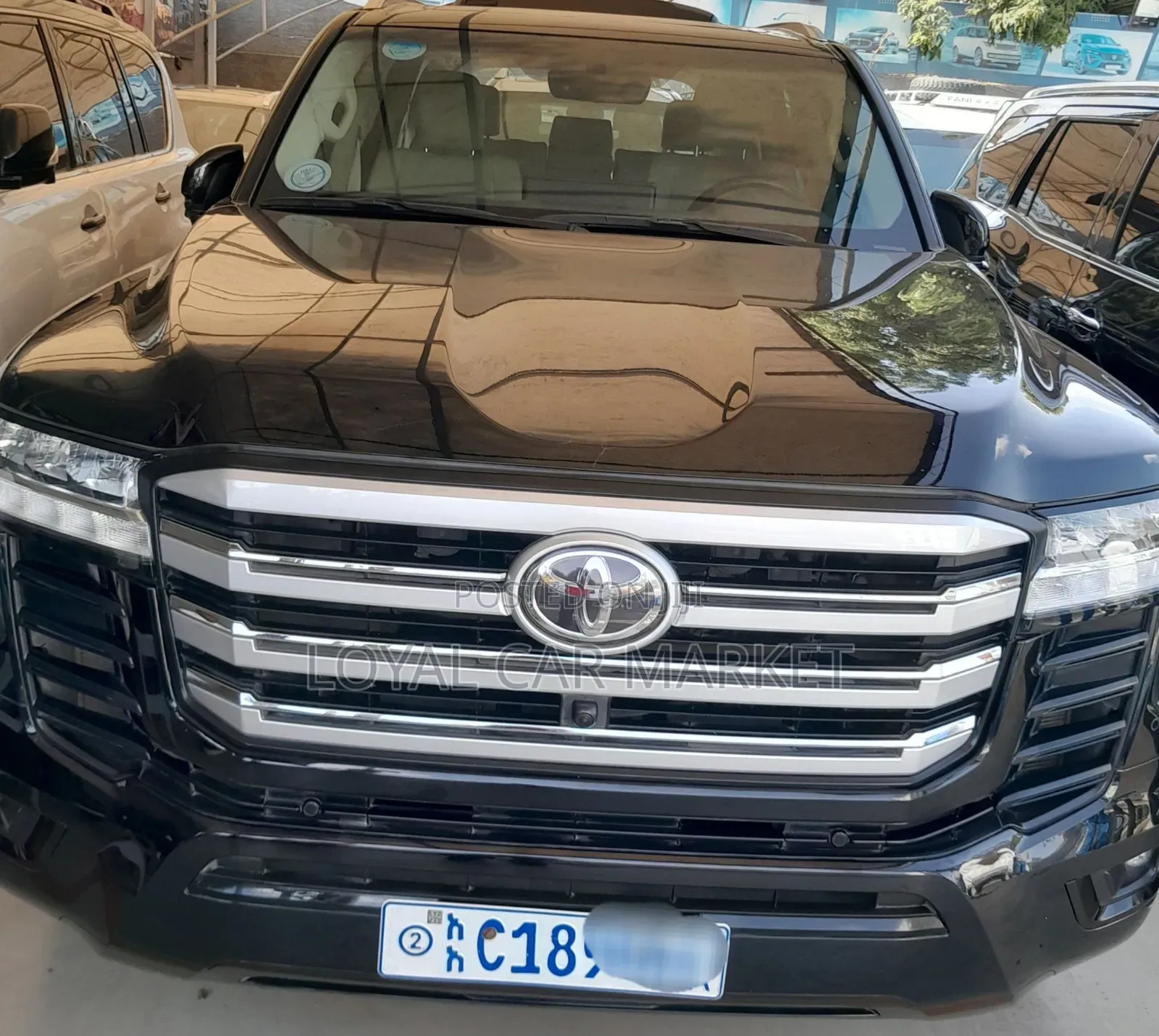 Toyota Land Cruiser 2022 Black