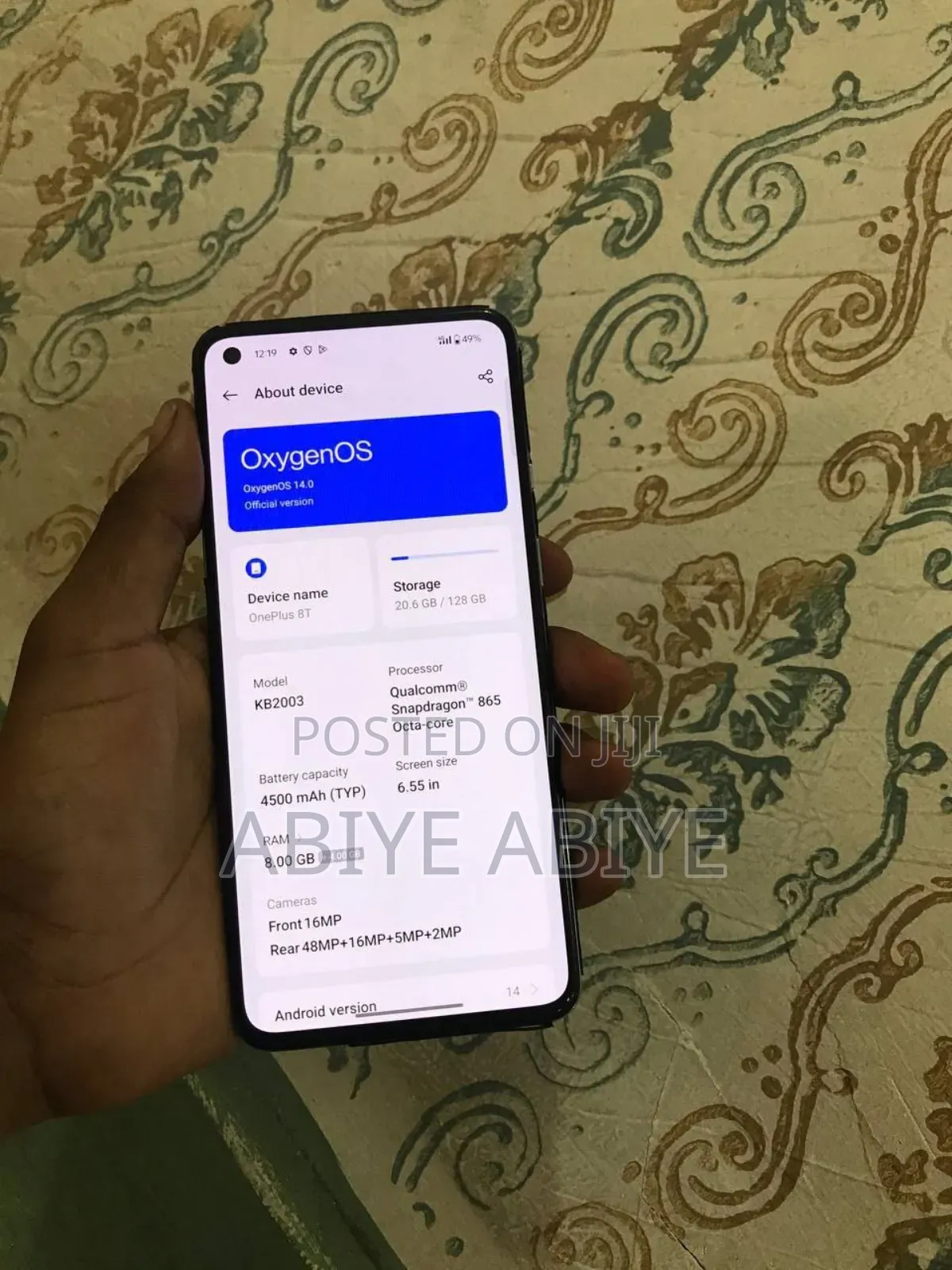 OnePlus 8T 128 GB Silver