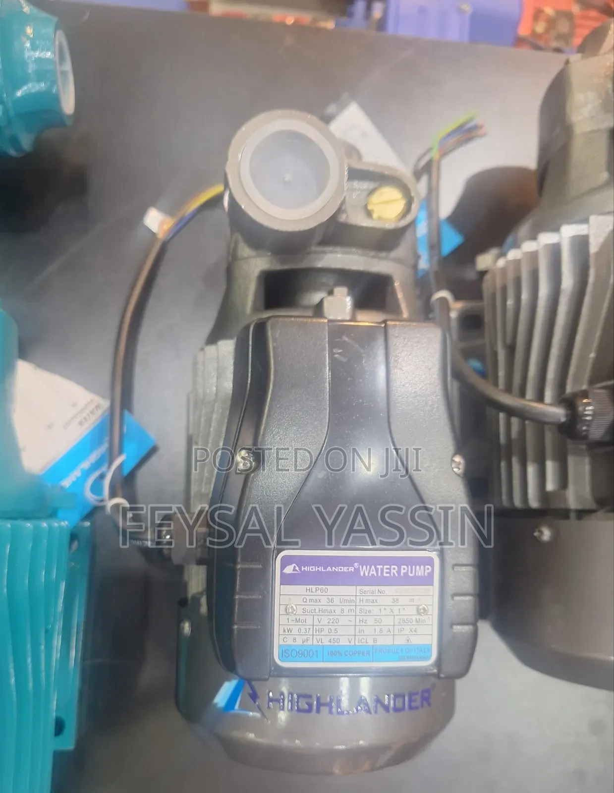 Highlander Water Pump 0.5hp Orignal