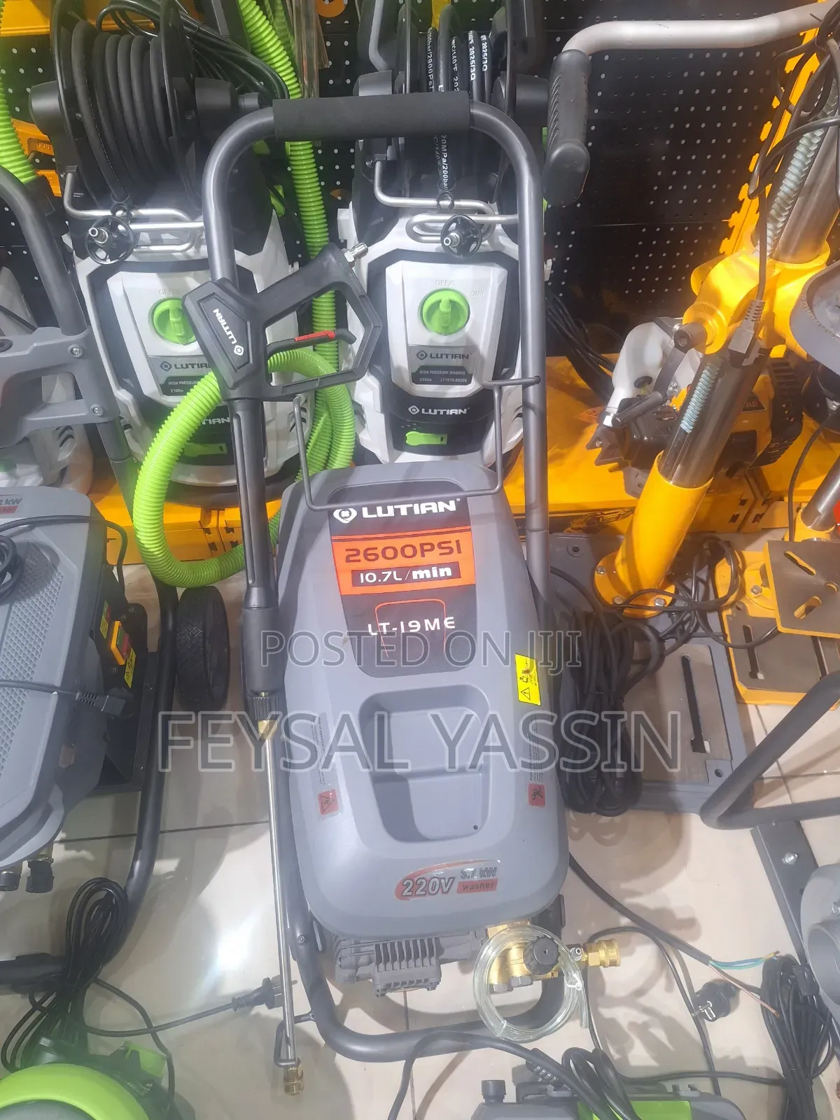 Lutian High Pressure Washer 3,700w Orignal Brand